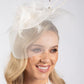 Feather & Diamante Detail Fascinator