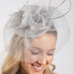Feather & Diamante Detail Fascinator