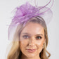Feather & Diamante Detail Fascinator