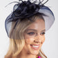 Feather & Diamante Detail Fascinator