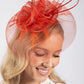 Feather & Diamante Detail Fascinator
