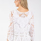 Tie Front Crochet Cardigan