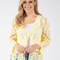 Tie Front Crochet Cardigan