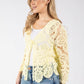 Tie Front Crochet Cardigan