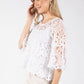 Crochet Knit Top