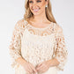 Crochet Knit Top