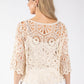 Crochet Knit Top