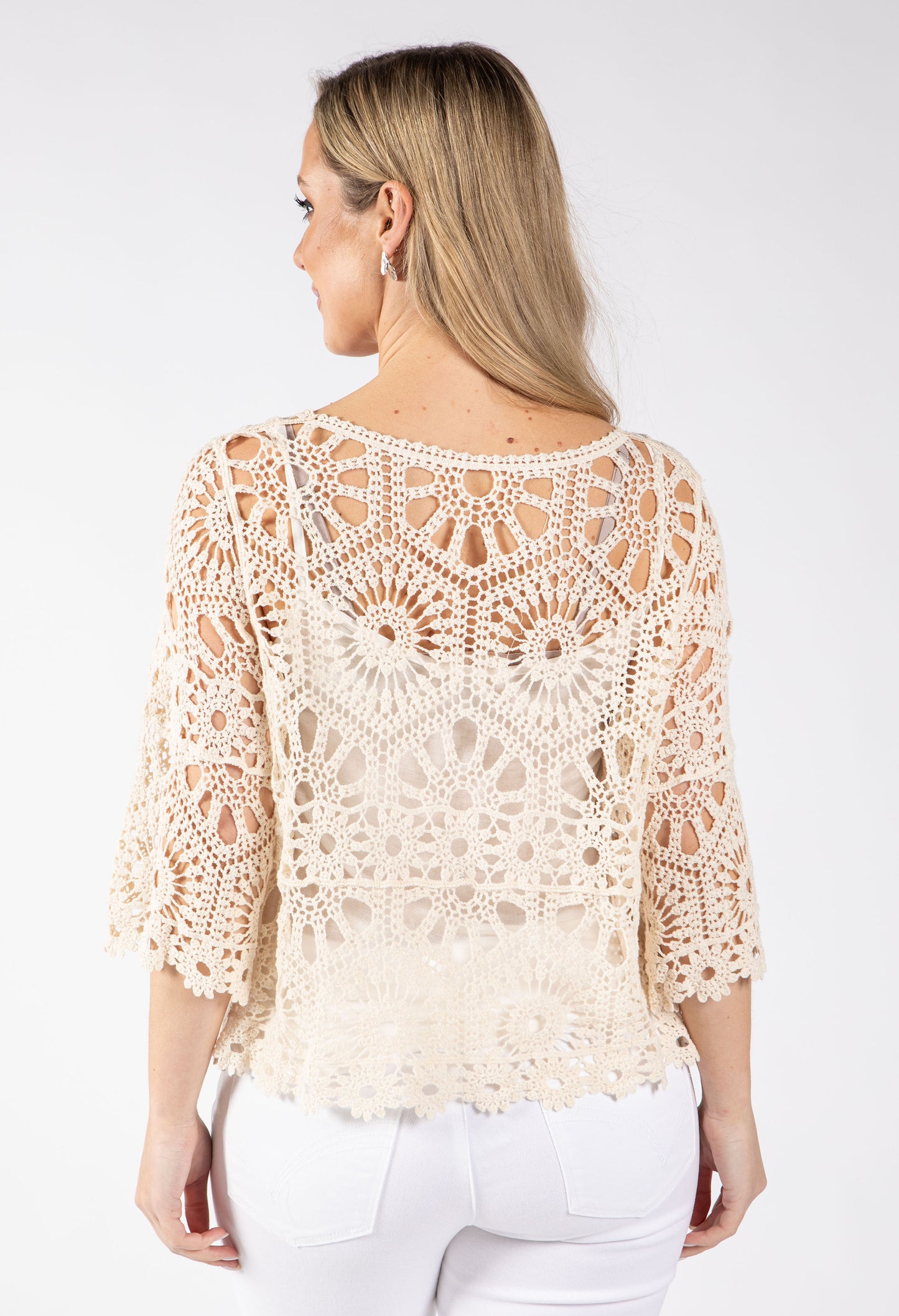 Crochet Knit Top