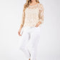 Crochet Knit Top