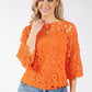 Crochet Knit Top