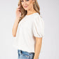 Lova Puff Sleeve Top