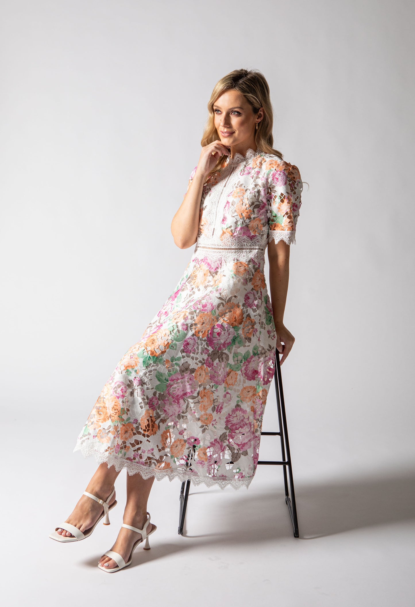 Lace and Blossom Dress
