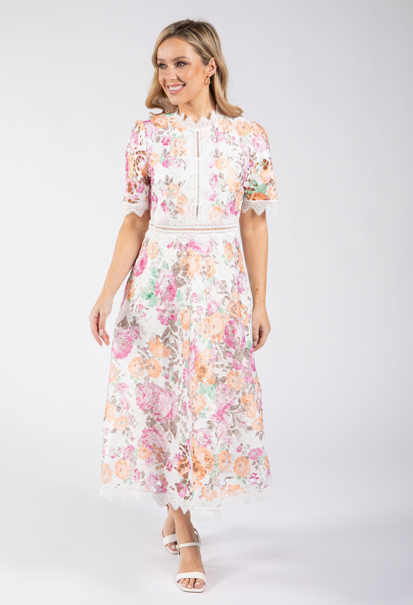 Lace and Blossom Dress