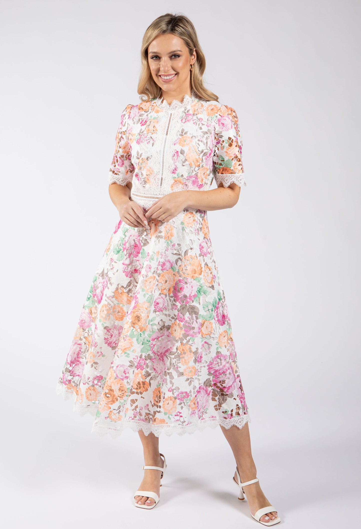 Lace and Blossom Dress