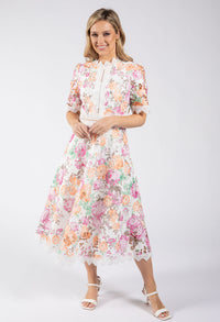 Lace and Blossom Dress