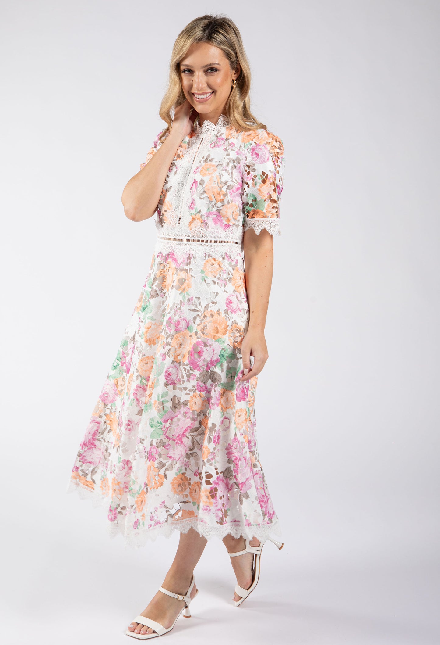 Lace and Blossom Dress