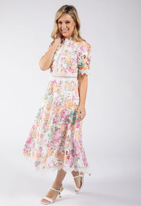 Lace and Blossom Dress