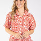 Abstract Print Blouse