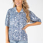 Abstract Print Blouse