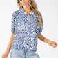 Abstract Print Blouse