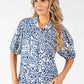 Abstract Print Blouse