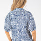Abstract Print Blouse