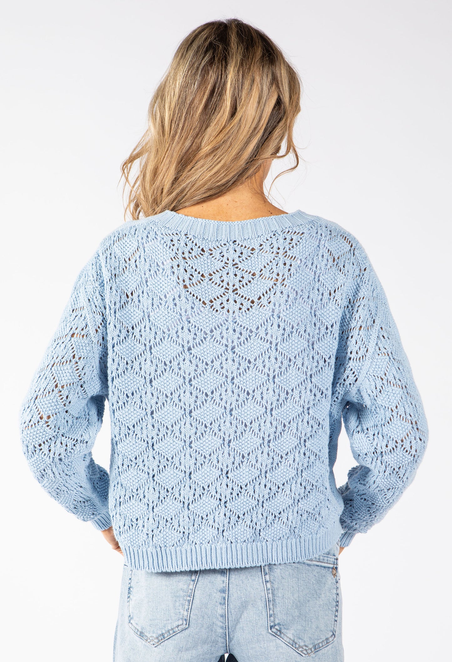 Diamond Design Knit Jumper