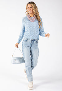 Diamond Design Knit Jumper