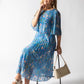 Mini Bloom Plisse Dress