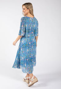 Mini Bloom Plisse Dress