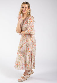 Mini Bloom Plisse Dress