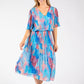 Multi Plisse Dress