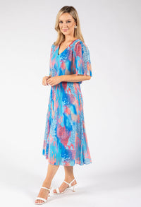 Multi Plisse Dress