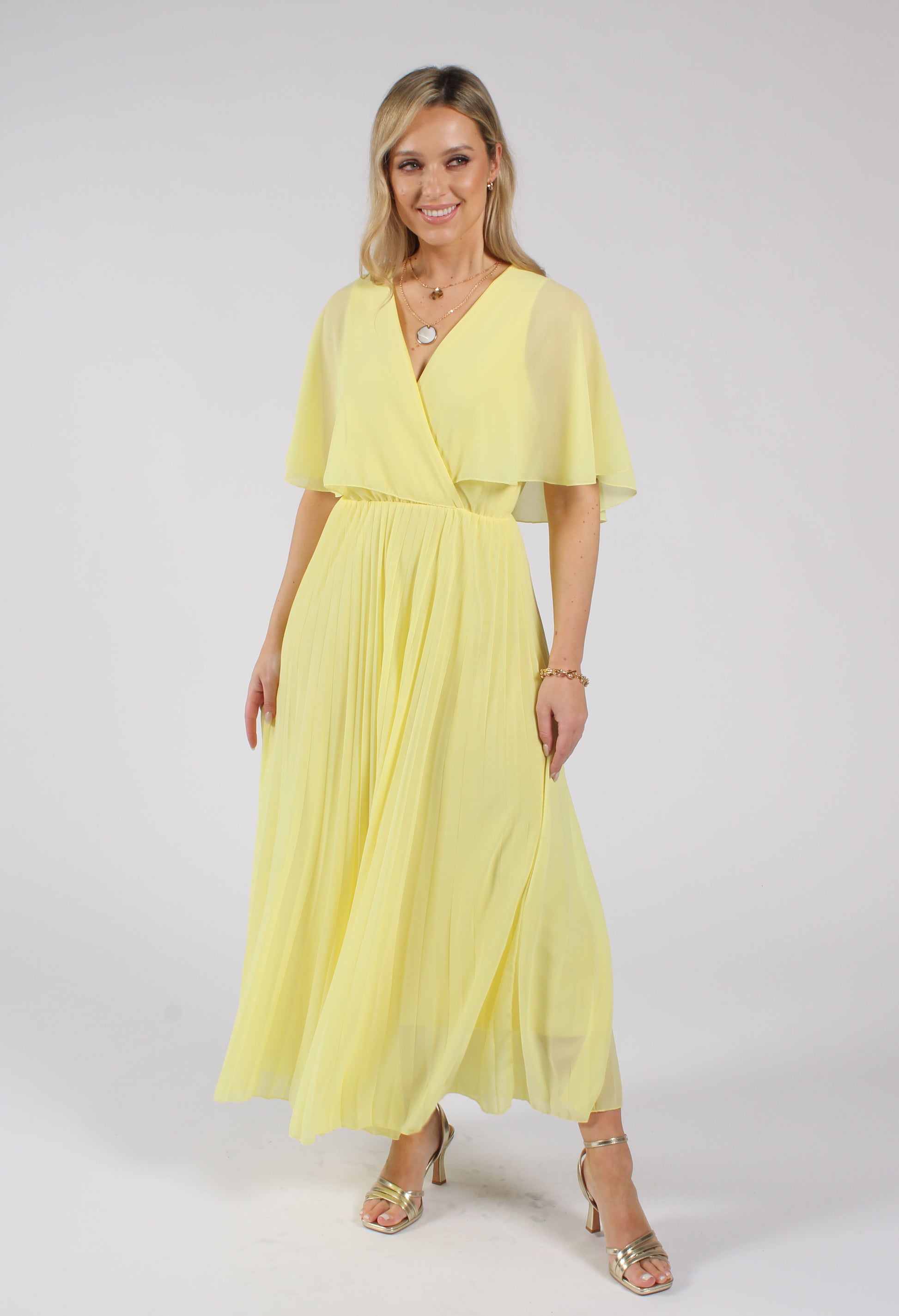pleated wrap midi dress Navy Blue Cotton Flax Notched Collar Midi Pleated Wrap Dress 38" / Petite (5'1" and below)