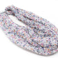 floral magnetic neck scarf