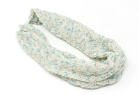 floral magnetic neck scarf