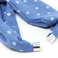 Polka Dot Magnetic Scarf