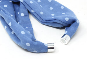 Polka Dot Magnetic Scarf