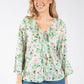 Chitel Ruffle V-Neck Blouse
