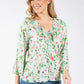 Chitel Ruffle V-Neck Blouse