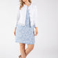 Floral Print Linen Dress