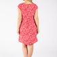 Floral Print Linen Dress