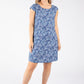 Floral Print Linen Dress