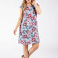 Floral Print Linen Dress