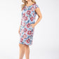 Floral Print Linen Dress