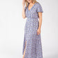 Rosemarine Ditsy Print Midi Dress
