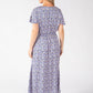 Rosemarine Ditsy Print Midi Dress