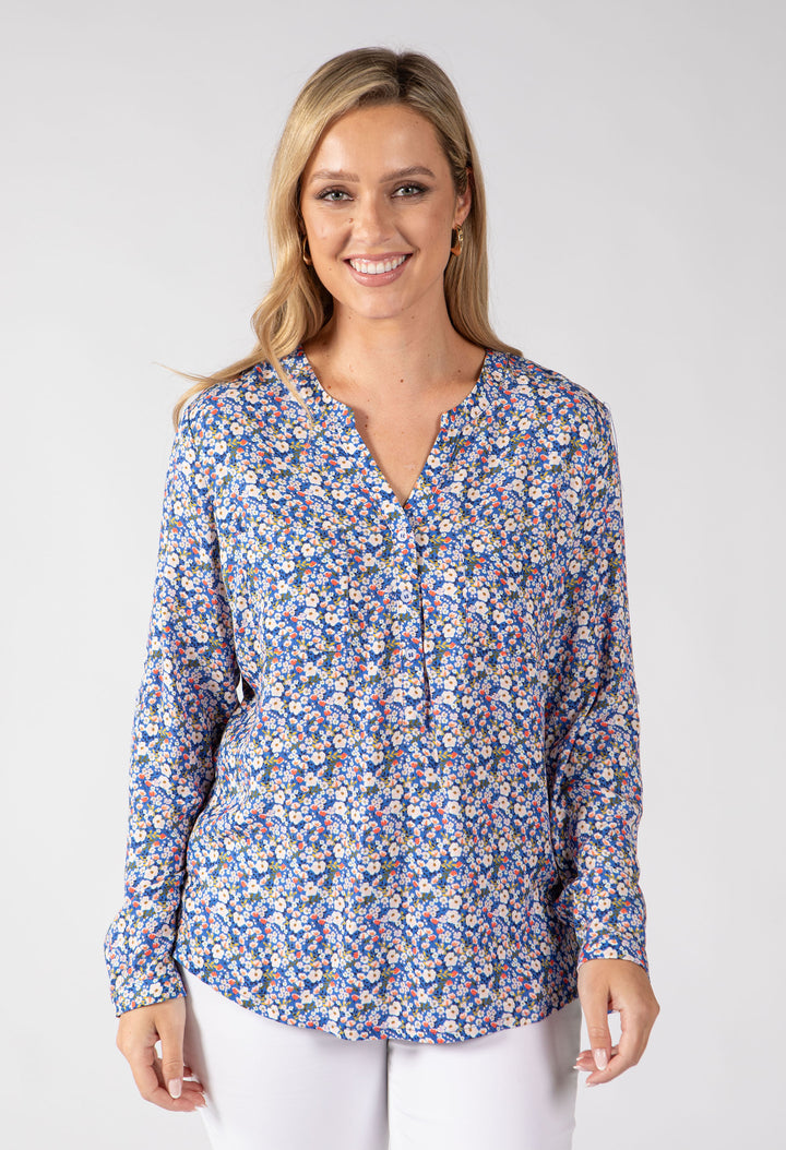 Boni Fleur Ditsy Print Blouse