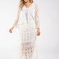 Crochet Knit Cardigan