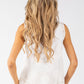 Broderie Anglaise Sleeveless Top